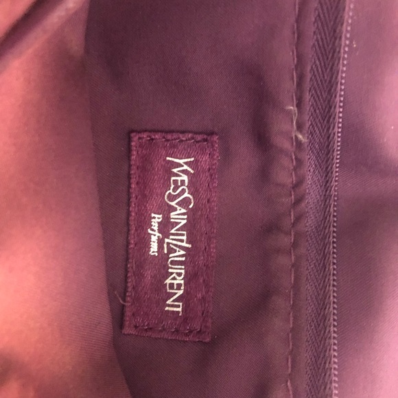 Yves Saint Laurent Purple Clutch - Picture 3 of 3